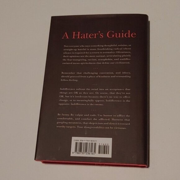 Hater by John Seemley adult book novel 2018 - Picture 7 of 7